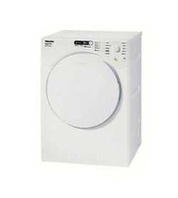 Miele T7634 Vented Tumble Dryer, 6kg Load, C Energy Rating, White